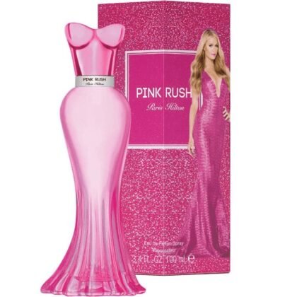 Pink Rush Paris Hilton: perfume femenino que celebra la elegancia y el glamour.