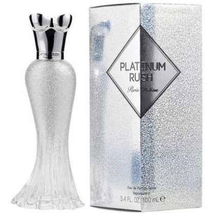 Platinum Rush Paris Hilton: perfume femenino que celebra la elegancia y el glamour.
