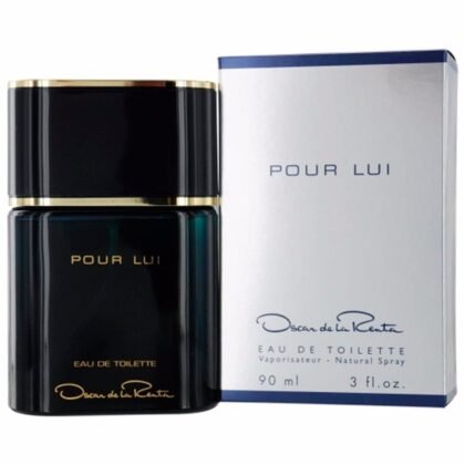 Perfume Pour Lui Oscar de La Renta, aroma masculino clásico y elegante con notas cítricas, especiadas y cálidas.