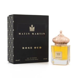Perfume Árabe Rose Oud Matin Martin Eau de Parfum – 100ml – Unisex