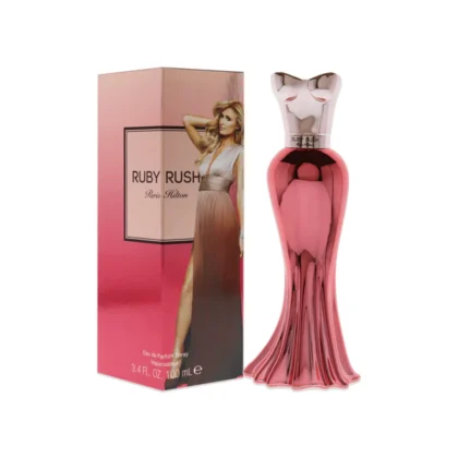 Ruby Rush Paris Hilton: perfume femenino que celebra la elegancia y el glamour.
