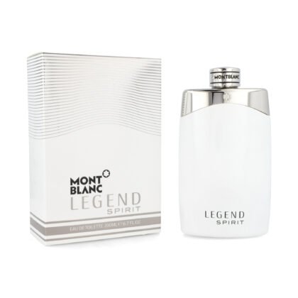 Montblanc Legend Spirit, perfume masculino fresco con notas cítricas, acuáticas y base cálida elegante.
