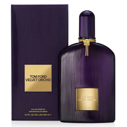 Tom Ford Velvet Orchid: perfume femenino con notas dulces, florales y cálidas.