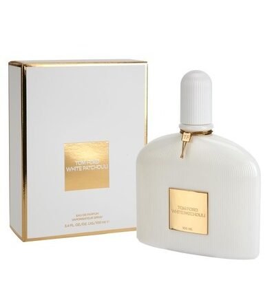 Perfume Tom Ford White Patchouli, elegante y versátil con notas frescas, florales y base intensa.