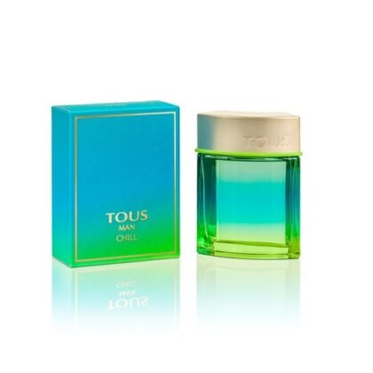Perfume Tous Man Chill, aroma masculino fresco y elegante con notas cítricas, aromáticas y cálidas.