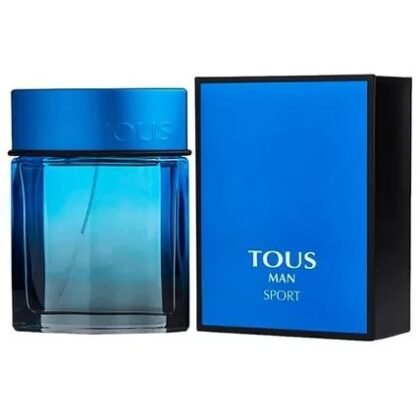 Perfume Tous Man Sport, aroma masculino fresco y energético con notas cítricas, aromáticas y cálidas.