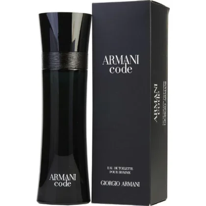 Armani Code Giorgio Armani, fragancia masculina elegante, fresca y sofisticada con un toque cálido y sensual.