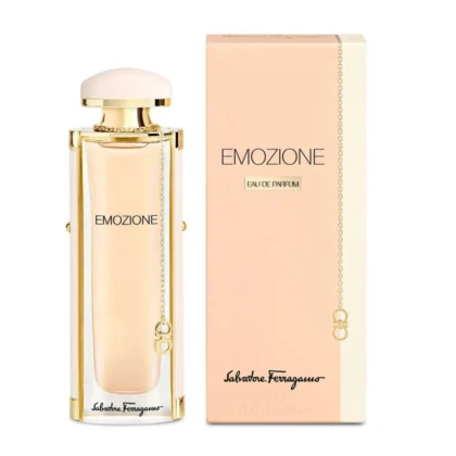 Salvatore Ferragamo Emozione, fragancia femenina fresca, romántica y sofisticada con un toque sensual.