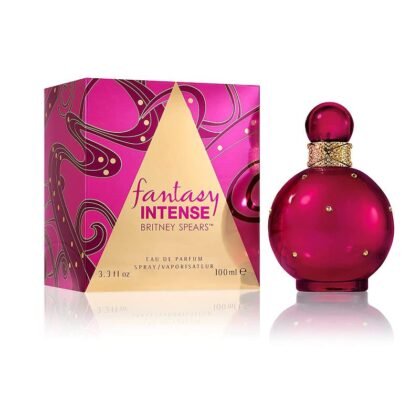 Britney Spears Fantasy Intense, fragancia femenina fresca, romántica y sofisticada con un toque sensual y moderno.