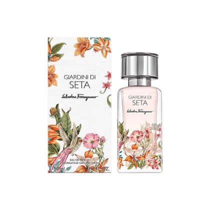 Giardini Di Seta Salvatore Ferragamo, fragancia unisex fresca, romántica y sofisticada con un toque sensual.