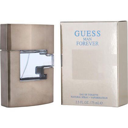 Guess Man Forever, perfume masculino elegante con notas cítricas, florales y amaderadas.