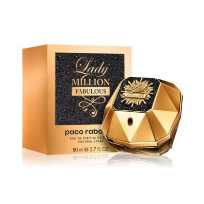 Lady Million Fabulous Paco Rabanne, fragancia luminosa y sofisticada con notas cítricas, florales y orientales.