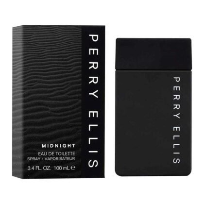 Perry Ellis Midnight, perfume masculino elegante con notas cítricas, especiadas y amaderadas.