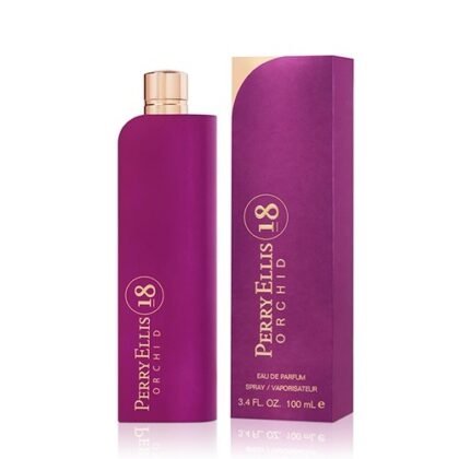 Perry Ellis 18 Orchid, perfume femenino fresco con notas frutales, florales y amaderadas.