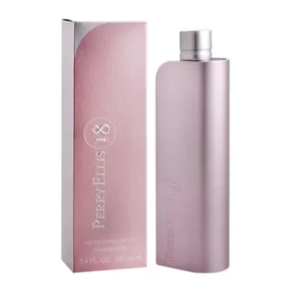 Perry Ellis 18, perfume masculino fresco con notas cítricas, florales y amaderadas.