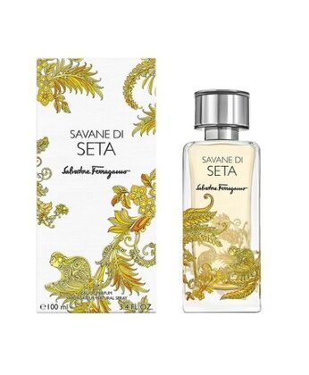 Savane Di Seta Salvatore Ferragamo, fragancia unisex fresca, elegante y sofisticada con un toque sensual.