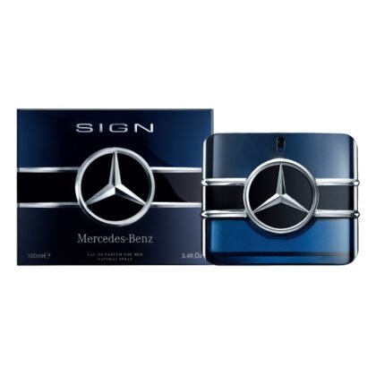 Mercedes Benz Sign, perfume masculino elegante con notas cítricas, especiadas y amaderadas.