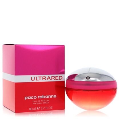 Ultrared Woman, fragancia dulce y sensual con notas frutales, florales y amaderadas.