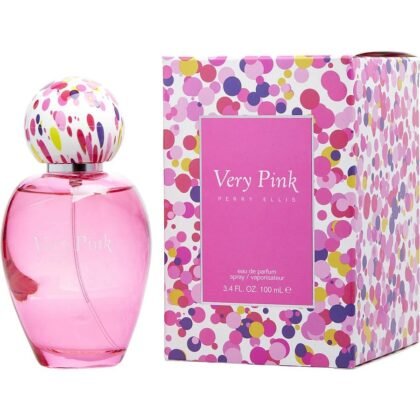 Very Pink Perry Ellis, perfume femenino fresco con notas frutales, florales y amaderadas.