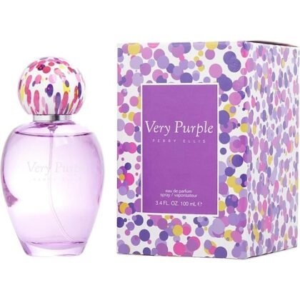 Very Purple Perry Ellis, perfume femenino fresco con notas frutales, florales y amaderadas.