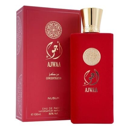 Ajwaa Nusuk, intensidad oriental y elegancia cálida para quienes buscan exclusividad y sofisticación.