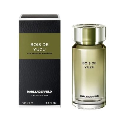 Bois De Yuzu Karl Lagerfeld, frescura cítrica y elegancia amaderada para el hombre moderno y sofisticado.