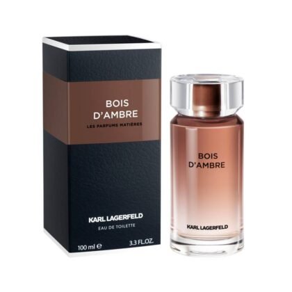 Bois D´ambre Karl Lagerfeld, frescura cítrica y elegancia cálida para el hombre moderno y sofisticado.