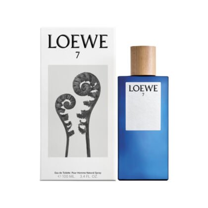 Perfume Loewe 7: intensidad especiada y elegancia misteriosa en un frasco icónico.