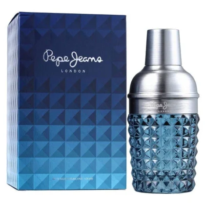 Perfume Pepe Jeans For Him: frescura cítrica y elegancia juvenil en un frasco shaker icónico.
