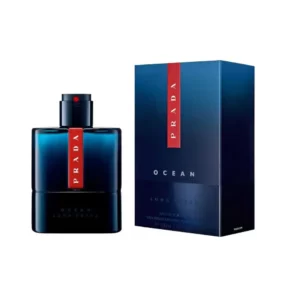 Prada Luna Rossa Ocean, frescura marina y elegancia cálida para el hombre moderno y sofisticado.