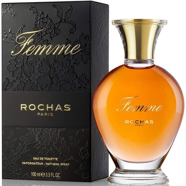 Perfume Rochas Femme Eau de Toilette – 100ml – Mujer