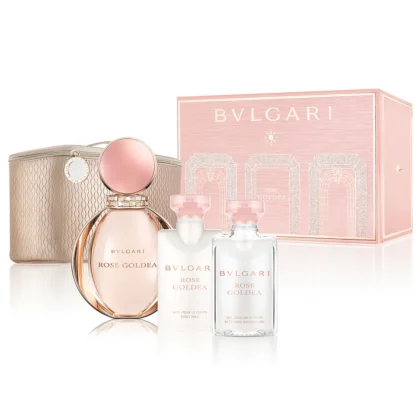 Bulgari Rose Goldea, perfume femenino con notas frutales, florales y base amaderada elegante.