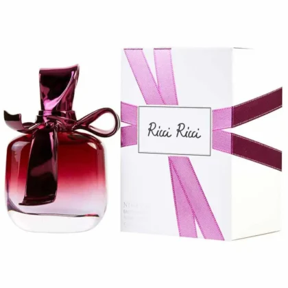 Ricci Ricci Nina Ricci, dulzura frutal y base cálida que transmiten encanto y sofisticación.