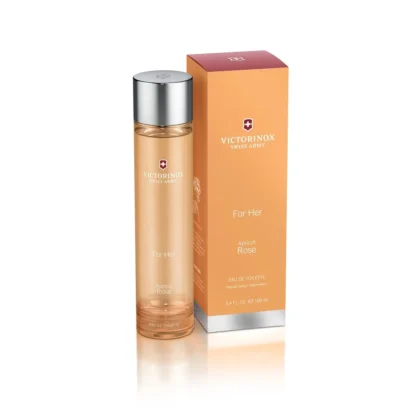 Victorinox Swiss Army For Her Apricot Rose, frescura frutal y encanto floral con albaricoque y rosa.