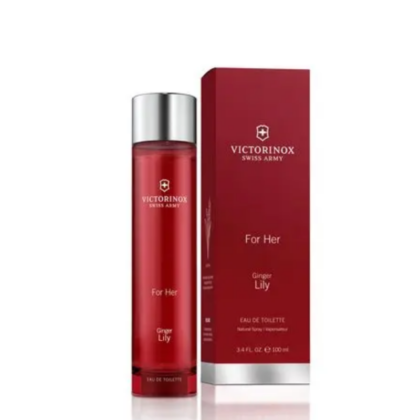 Victorinox Swiss Army For Her Ginger Lily, frescura cítrica y encanto floral especiado con lirio y jengibre.