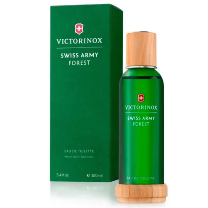 Swiss Army Forest, frescura cítrica y base amaderada que transmiten fuerza y autenticidad.