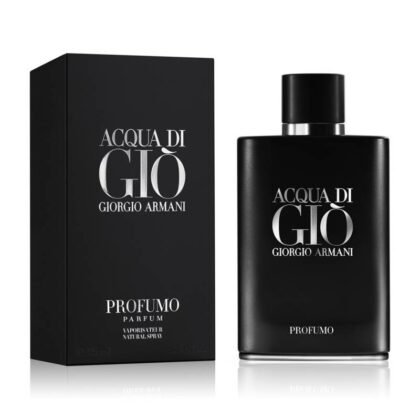 Acqua Di Gio Profumo, perfume masculino con notas cítricas, marinas y base amaderada elegante.