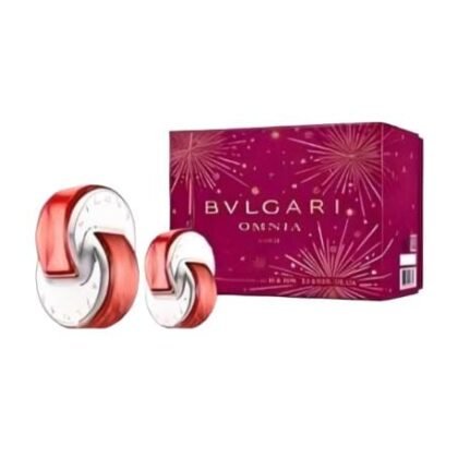 Bvlgari Omnia Coral, perfume femenino con notas frutales, florales y base amaderada elegante.
