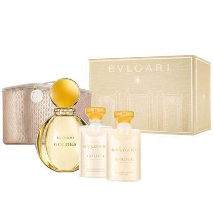Bulgari Goldea, perfume femenino con notas cítricas, florales y base ambarina elegante.