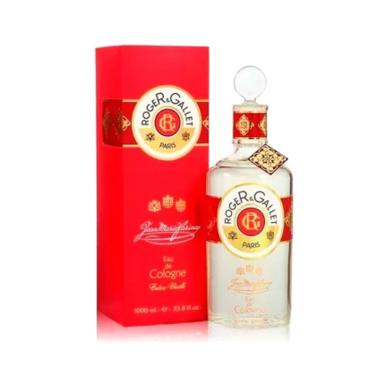 Perfume Jean Marie Farina de Roger & Gallet: frescura cítrica y elegancia clásica.