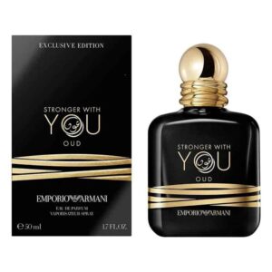 Perfume Stronger With You Oud Eau de Parfum Giorgio Armani – 50ml – Hombre