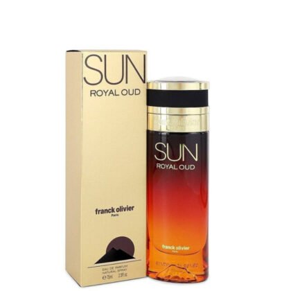 Franck Olivier Sun Royal Oud, frescura cítrica y elegancia oriental con flores, maderas y oud.