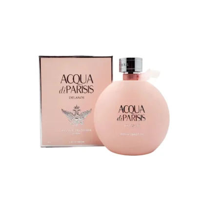 Acqua di Parisis Delanoe, fragancia elegante con notas cítricas, florales y cálidas de lujo.