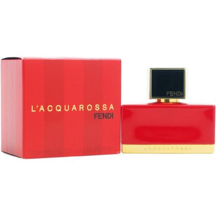 L'Acquarossa Fendi, fragancia fresca y elegante con notas cítricas, florales y cálidas.