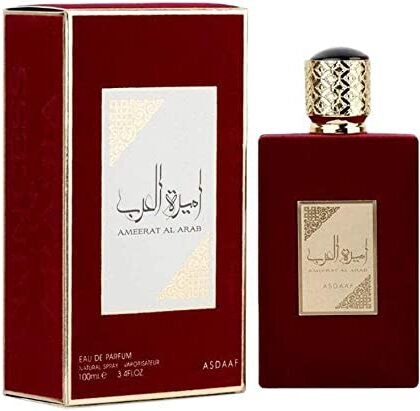 Perfume Árabe Ameerat Al Arab Asdaaf de Lattafa (Las Princesas Árabes) Eau de Parfum – 100ml – Mujer