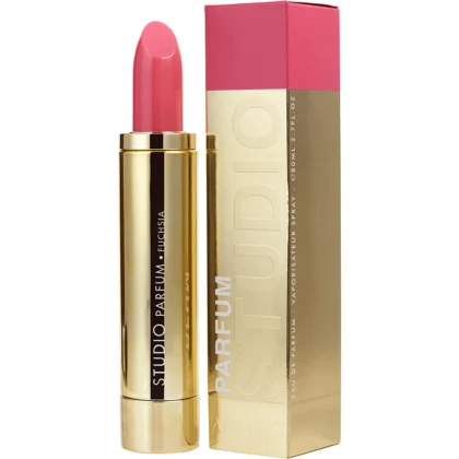 Studio Fuschia de Armaf, aroma floral-afrutado con frambuesa, jazmín y vainilla. Glamour vibrante y femenino.