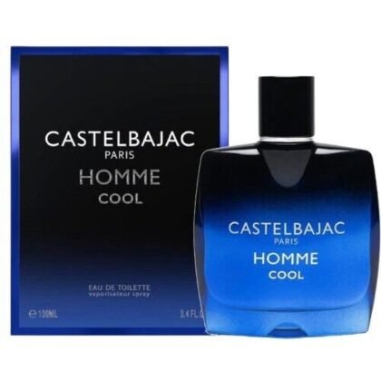 Descubre Castelbajac Homme Cool, fragancia masculina con notas cítricas, corazón aromático y fondo amaderado. Frescura, elegancia y estilo en cada ocasión.
