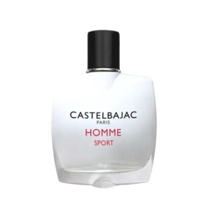 Descubre Castelbajac Homme Sport, fragancia masculina con notas cítricas, corazón aromático y fondo amaderado. Frescura, energía y elegancia en cada ocasión.