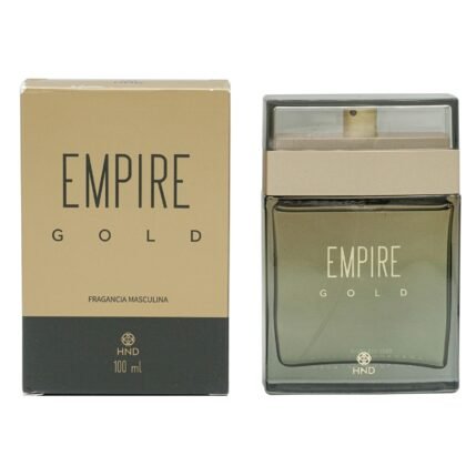 Descubre Empire Gold de Hinode, un perfume masculino elegante, seductor y sofisticado, perfecto para hombres seguros y con estilo.
