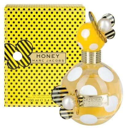 Honey de Marc Jacobs, perfume femenino con notas frutales, florales y cálidas de miel y vainilla.